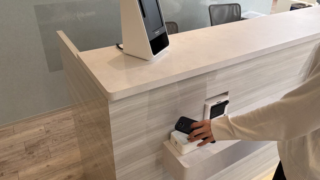スマート診察券での受付
