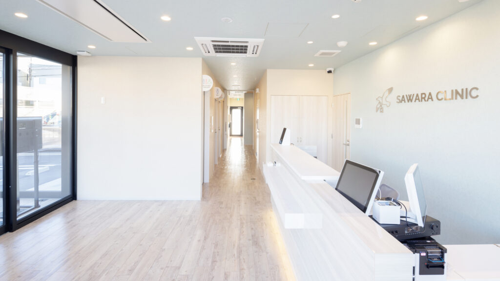 さわらクリニック廊下